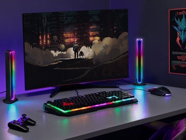 Tracer Ambience Smart Vibe - Skrivebordslampe - LED - 2.5 W - RGB-lys (en pakke 2)