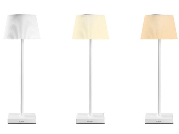 Tracer Pluto - Skrivebordslampe - LED - 4 W - klasse F - warm light/cold light/neutral light - 3000/4000/5000 K - hvit