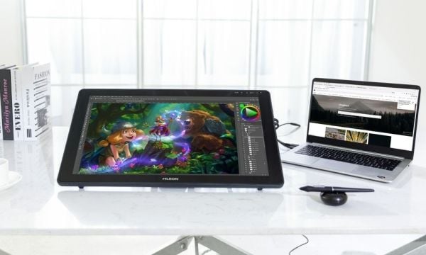 Huion Kamvas RDS220 (2.5K) grafisk skjerm