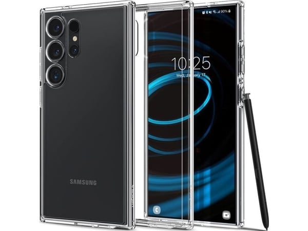 Spigen Ultra Hybrid deksel til Samsung Galaxy S24 Ultra - gjennomsiktig