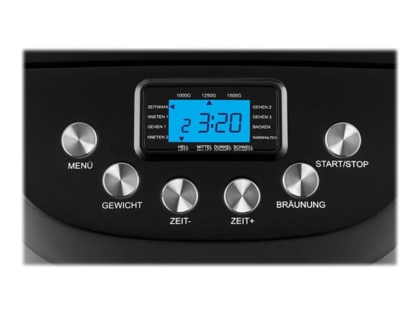 Unold 68525, 1,5 kg, Katseluikkuna, Ajastin, Säädettävä reunanruskistuksen hallinta, Pidä lämpimänä-toiminto, 850 W