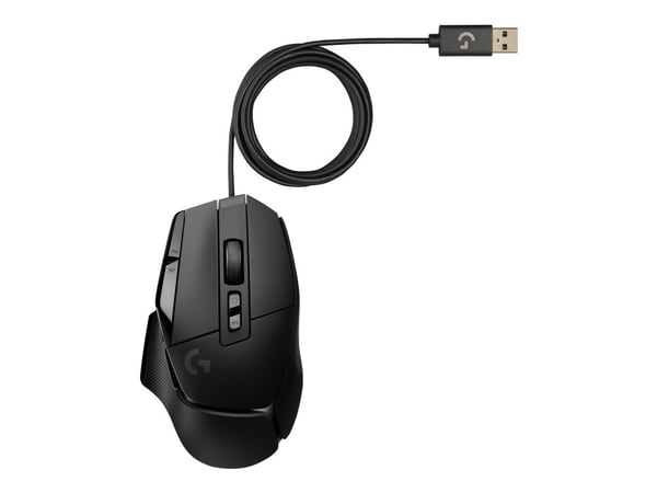 Logitech G G502 X - Mus - optisk - kabelansluten - USB - svart