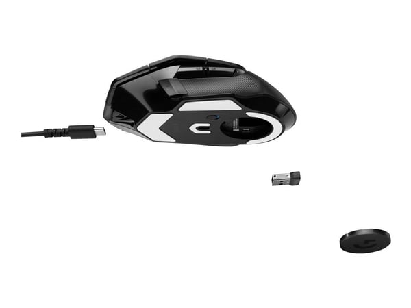 Logitech G G502 X - Mus - optisk - kabelansluten - USB - svart