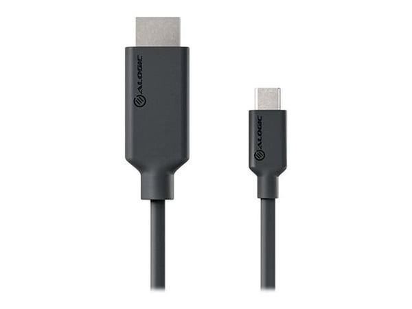 ALOGIC Elements Series - Adapterkabel - 24 pin USB-C han til HDMI han - 2 m - 4K60Hz (4096 x 2160) tuki, 1080p tuki 240 Hz