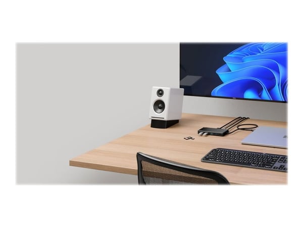 ALOGIC MV2, Langallinen, USB 3.2 Gen 1 (3.1 Gen 1) Type-C, 1000 Mbit/s, Harmaa, MicroSD (TransFlash), SD, 1920 x 1080 pikseliä