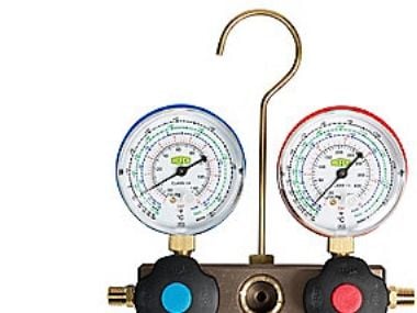 Refco BM2-8-DS-HEATPUMP - Analoginen jakotukki, 2-tie, R290, R410A, R32