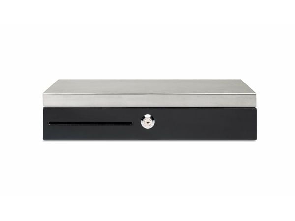 Safescan kasseskuff HD-4617C svart/sølv - 8 myntrom 8 seddelrom innlegg