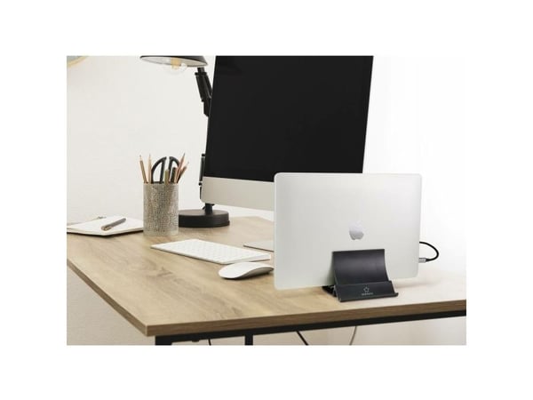 Renkforce RF-5043392, Stander til bærbar PC og nettbrett, Sort, Acrylonitrilbutadienstyren, Silikon, 29,5 cm (11,6"), 39,6 cm (15,6"), 25,9 cm (10,2")