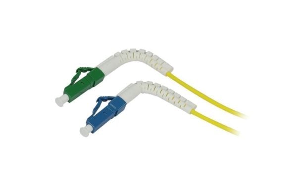 LWL1FiberPatchk 15mtrLCLCAPC 9125u OS2 G657A2 AD2mm fleksibel anti-knekkhylse Synergy21