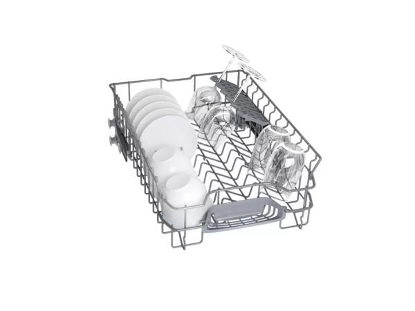 Bosch Serie 2 SPS2HMI42E, Frittstående, Slimline (45 cm), Rustfritt stål, Rustfritt stål, 10 kuverter, C