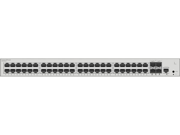 Huawei eKitEngine S220 Series S220-48P4S - Switch - Styrt - 48 x 10/100/1000 (PoE+) + 4 x Gigabit SFP - side til side-luftflyt - rackmonterbar - Po...