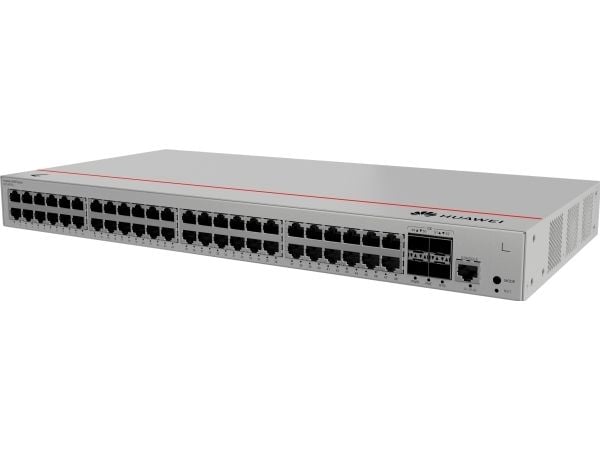 Huawei eKitEngine S220 Series S220-48P4S - Switch - Styrt - 48 x 10/100/1000 (PoE+) + 4 x Gigabit SFP - side til side-luftflyt - rackmonterbar - Po...
