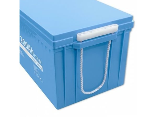 Qoltec LiFePO4 litium-rautafosfaattiakku | 12.8V | 200Ah | 2560Wh | BMS | BMS