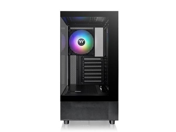Thermaltake View 270 TG ARGB - Mid tower - utvidet ATX (E-ATX) - sidepanel med vindu (herdet glass) - ingen strømforsyning (PS/2) - svart - USB/lyd