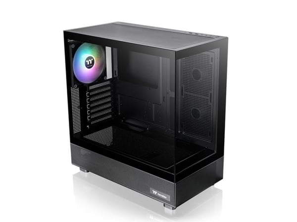 Thermaltake View 270 TG ARGB - Mid tower - utvidet ATX (E-ATX) - sidepanel med vindu (herdet glass) - ingen strømforsyning (PS/2) - svart - USB/lyd
