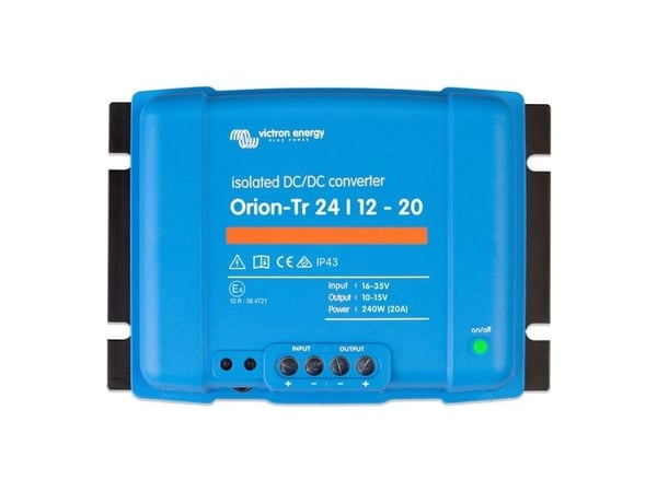 Orion-Tr 24/12-20A (240W) isolert DC-DC-omformer
