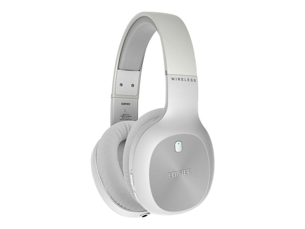 Edifier W800BT Plus - Hodetelefoner med mikrofon - full størrelse - Bluetooth - trådløs, kablet - 3,5 mm jakk - hvit Edifier W800BT Plus - Hodetelefoner med mikrofon - full størrelse - Bluetooth - trådløs, kablet - 3,5 mm jakk - hvit