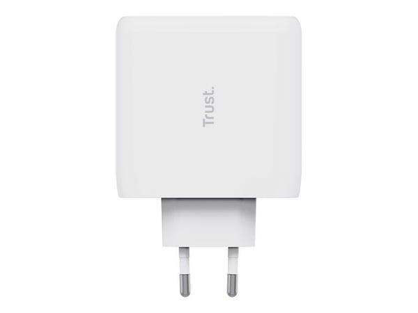 Trust Maxo - USB-C-strømadapter - AC 100-240 V - 100 watt - Europa - hvit