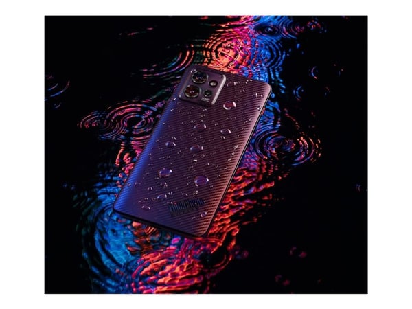Motorola ThinkPhone - 5G smarttelefon - dobbelt-SIM - RAM 8 GB / Internminne 256 GB - pOLED display - 6.55" - 2400 x 1080 piksler (144 Hz) - 3x bak...