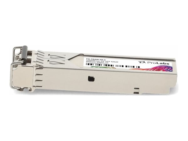 ProLabs - SFP (mini-GBIC) transceivermodul (tilsvarer: Fortinet FG-TRAN-SX) - 1GbE - 1000Base-SX - LC multimodus - opp til 550 m - 850 nm