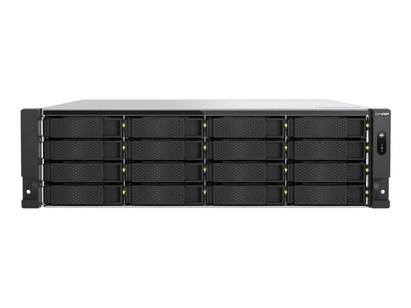 QNAP TS-H1677AXU-RP - NAS-server - 16 brønner - kan monteres i rack - SATA 6Gb/s - RAID 0, 1, 5, 6, 10, 50, 60, JBOD - RAM 32 GB - Gigabit Ethernet...
