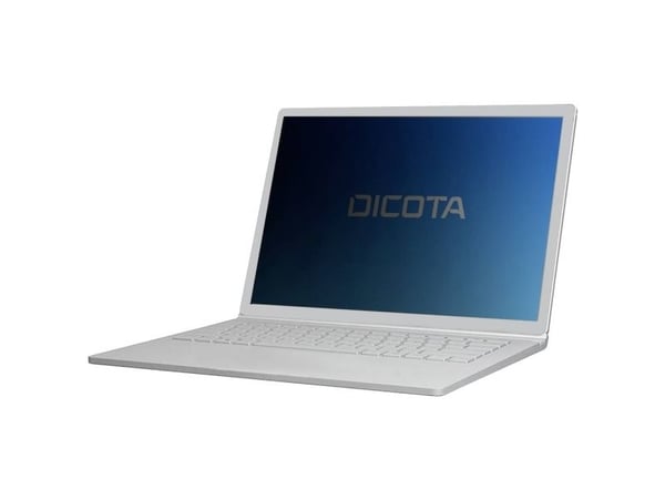 DICOTA - Notebookpersonvernsfilter - 2-veis - avtakbar - magnetisk - 15.6" - svart