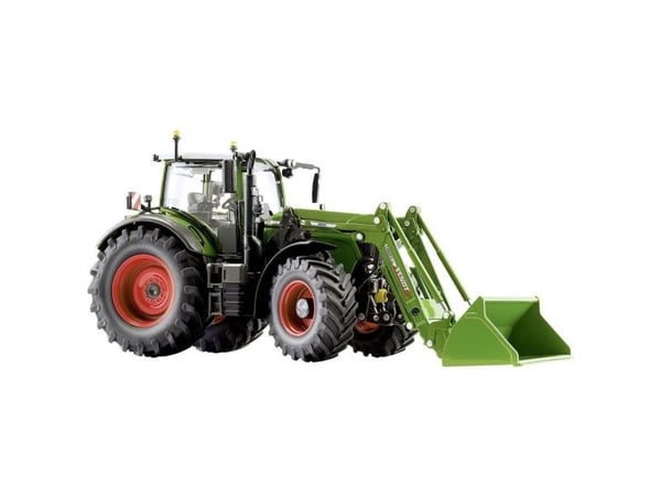 Wiking 077869 Spor 1 Landbrug model Fendt 724 Vario med frontlæsser Cargo 6.100