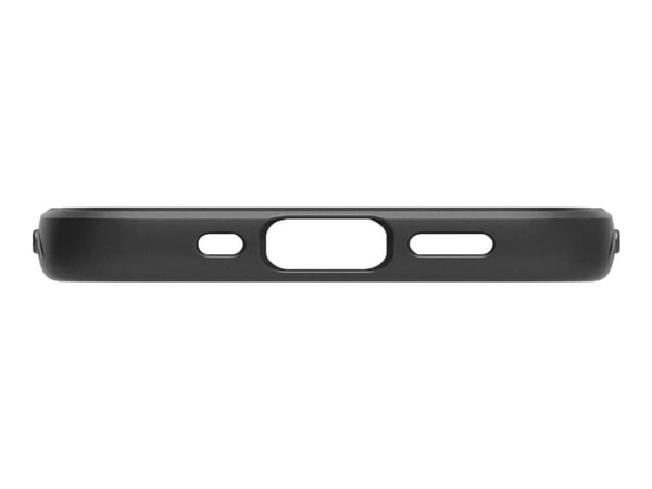 Hurtel Spigen Liquid Air-skal för iPhone 12 / iPhone 12 Pro - matt svart