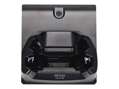 Zebra Single Slot Cradle - Dockningsstation - för Zebra RFD40 UHF RFID Standard Sled