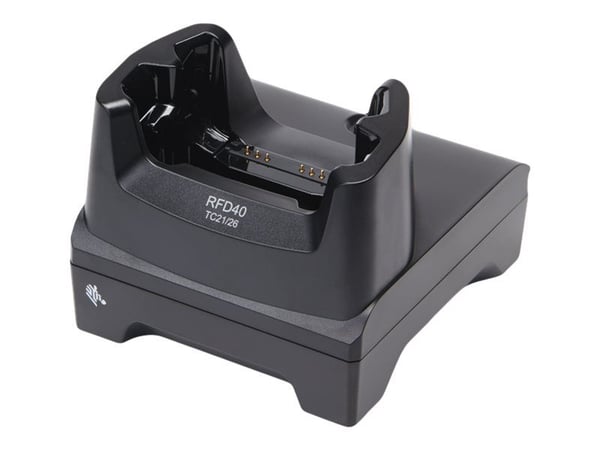 Zebra Single Slot Cradle - Dockningsstation - för Zebra RFD40 UHF RFID Standard Sled