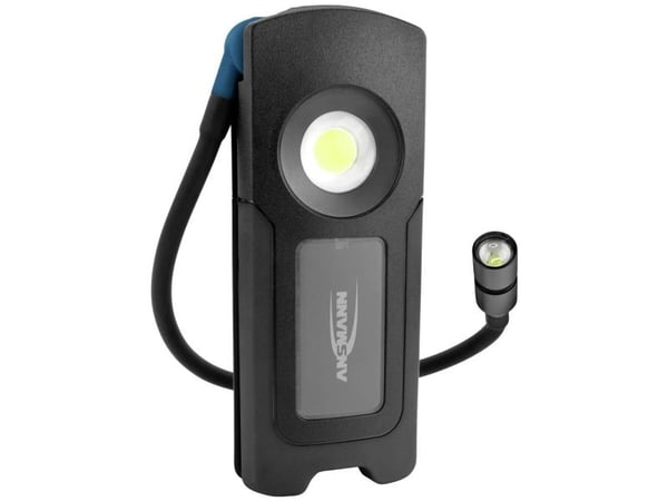 Ansmann WL1500R, LED, 2 ampuller, 15 W, 7000 K, 1600 lm, Chip-ombord (COB)