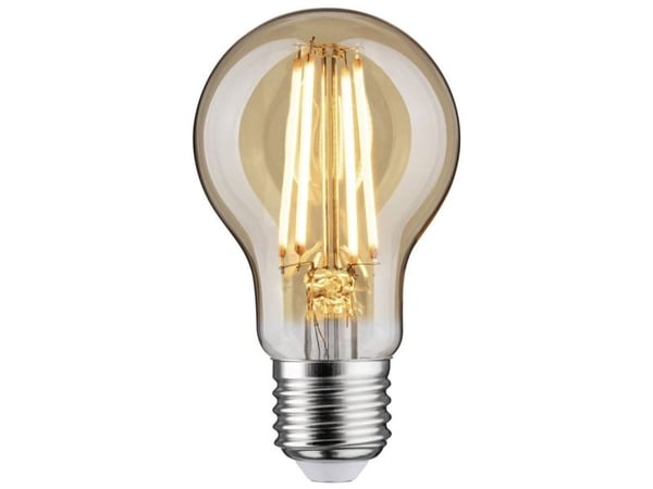 Paulmann 29187 LED (RGB)-valaisin E27 Pæreform 6 W (Ø x K) 60 mm x 106 mm 1 kpl