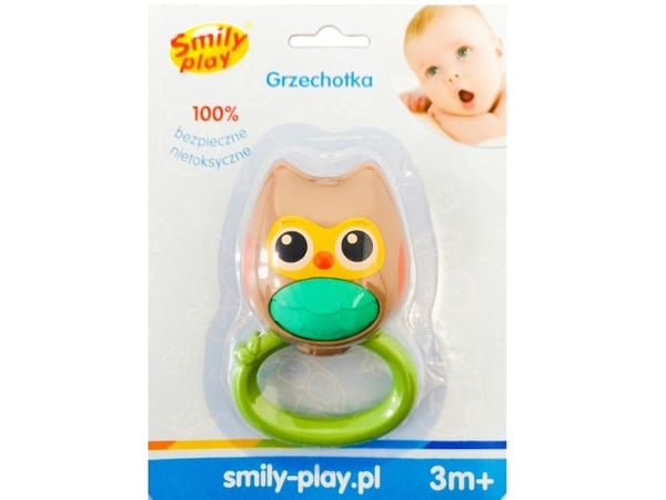 Smily Play OWL RATTLE SP83831 AN01