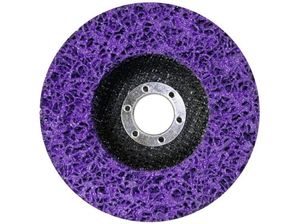 Makita - Cleaning disc - for metall, aluminium, rustfritt stål, rust, paint residue, epoxy residue - 125 mm - for Makita DJV182