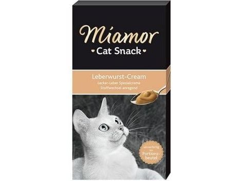 Miamor 74303 godbid til hund og kat Snacks Lever 15 g
