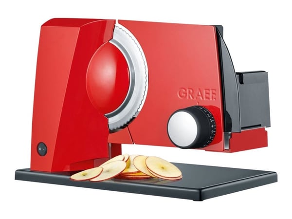 Graef Sliced Kitchen SKS S11003 - Skjæremaskin - 175 W - rød