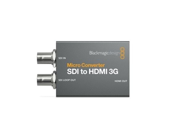 Blackmagic Micro muunnin SDI HDMI 3G w/ PSU kanssa