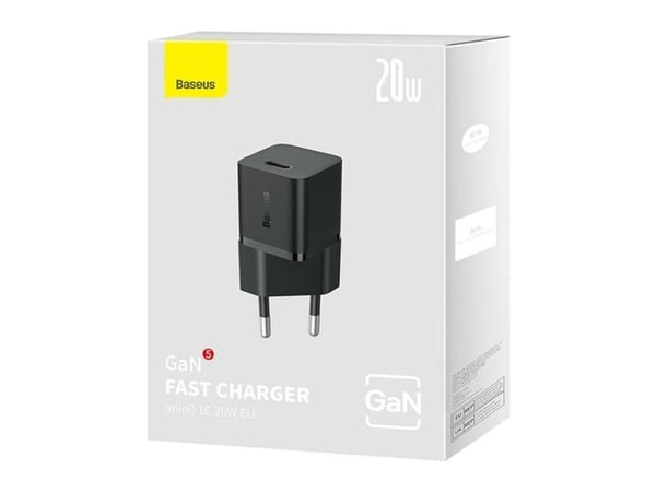 Baseus GaN5 20W Mini (czarna)