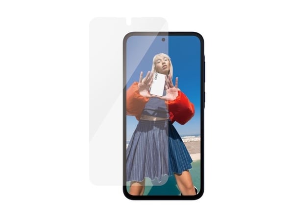 PanzerGlass - Skjermbeskyttelse for mobiltelefon - ultravid passform m. EasyAligner - glass - for Samsung Galaxy A35