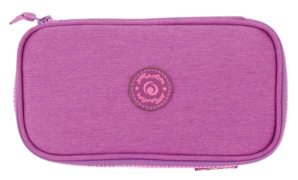 Herlitz beatBox ABC, Mykt penal, Polyester, Rosa, Lilla, Mønster, Glidelås, Oppvekst