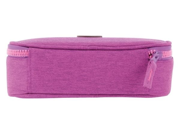 Herlitz beatBox ABC, Mykt penal, Polyester, Rosa, Lilla, Mønster, Glidelås, Oppvekst