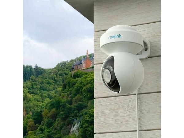 Reolink E Series E540 - Nettverksovervåkingskamera - PTZ - utendørs - værbestandig - farge (Dag og natt) - 5 MP - 2560 x 1920 - motorisert - lyd - ...