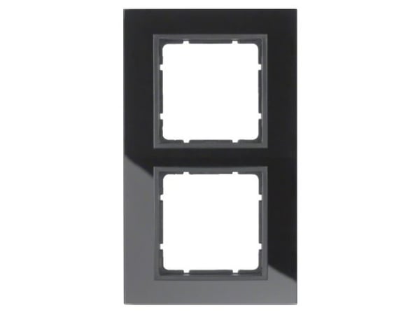 Berker Frame 2 moduuli B.7 lasi antrasiitti