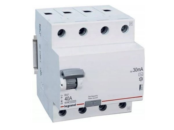 Legrand Residual current circuit breaker 4P 40A 0,03A type AC RX3 402063