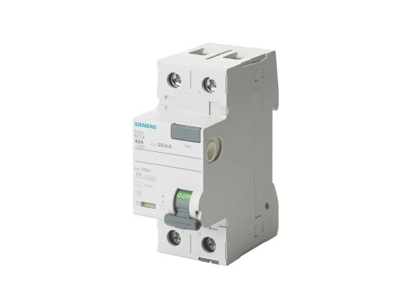 Siemens 5SV3312-6, Vikavirtasuoja, Tyyppi A, IP20, 230 V