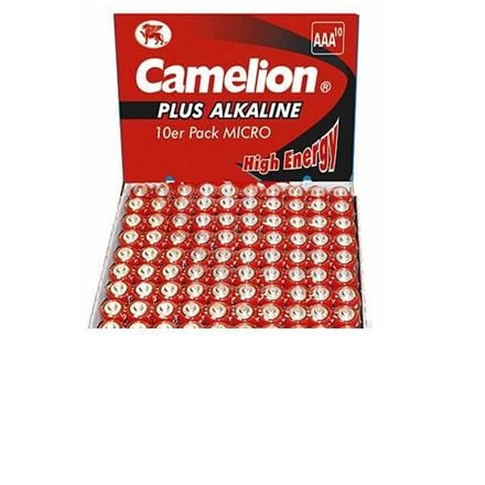 Camelion Plus Alkaline LR03-SP10 - Batteri 10 x AAA - Alkalisk - 1250 mAh