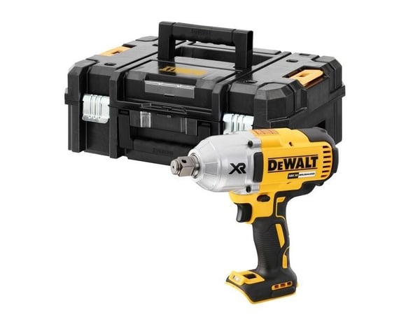 DeWALT DCF897NT-XJ, Iskuväännin, Harjaton, Musta, Hopea, Keltainen, 3/4", 1900 RPM, 950 Nm
