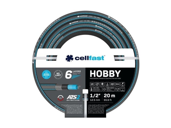 Cellfast hageslange HOBBY 1/2" 20 m 16-202