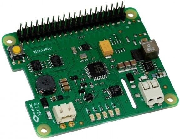 Olmatic S.USV UPs, Strømmodul, UP Board, Opp, Grønn, 65 mm, 56,5 mm
