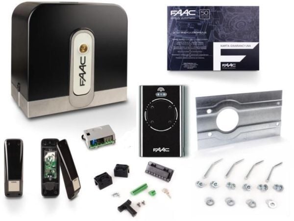 Faac Kit Cyclo C721 - FAAC 24V 800 kg:n liukuportteihin